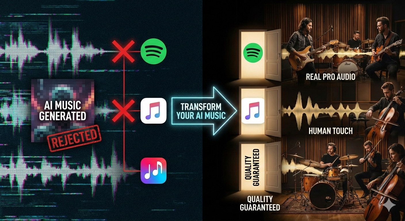Remove the AI from Your AI Generated Songs日本語版1.1の紹介 - AI